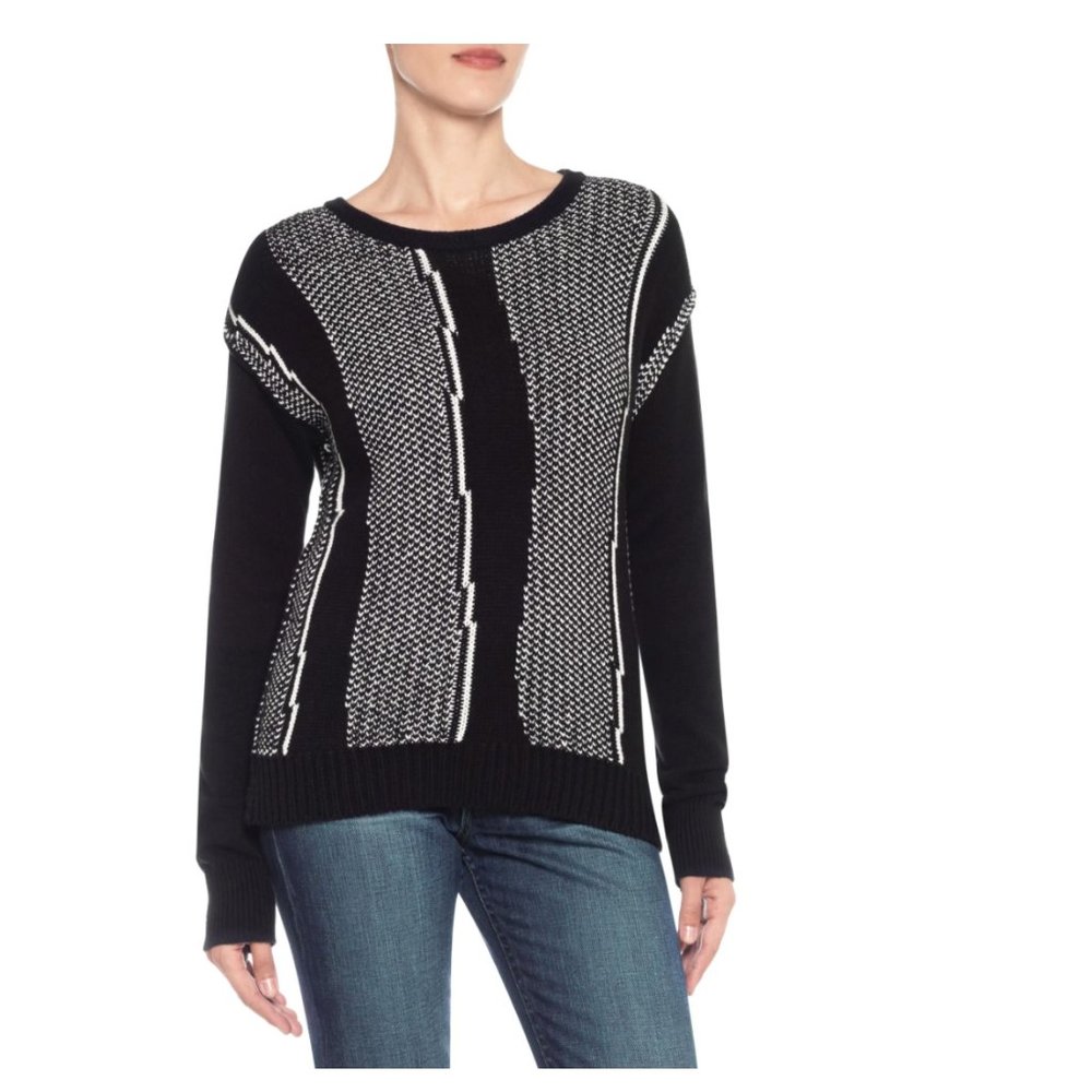 Joe's Jeans Black & white sweater